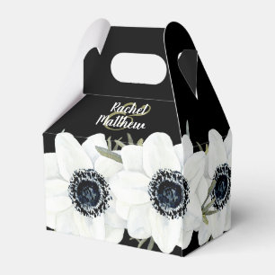 Ballotins Floral noir et blanc Grand