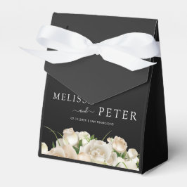 Ballotins Floral noir Mariage