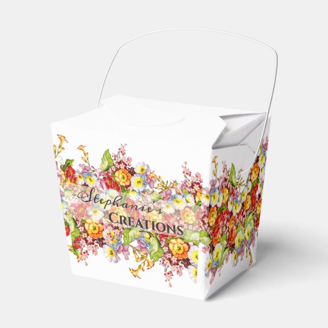 Ballotins Floral Retro Fleurs de printemps Primrose Professi (Verso)