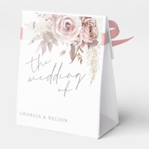 Ballotins Floral rose vif Le Mariage de
