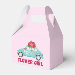 Ballotins Flower Girl boîte cadeau Fête des mariées Favorise