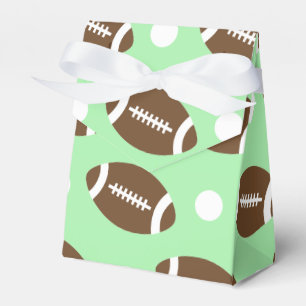 Ballotins Football vert clair, Pois blancs
