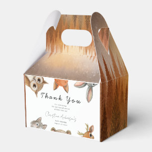 Ballotins Forêt Bois Animaux Baby shower de voyage