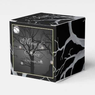Ballotins Forêt de Goth foncé Boîte de mariage personnalisée