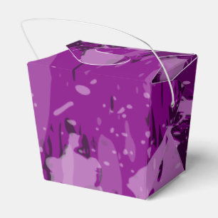 Ballotins Fournitures de Mariage de peinture violet artistiq