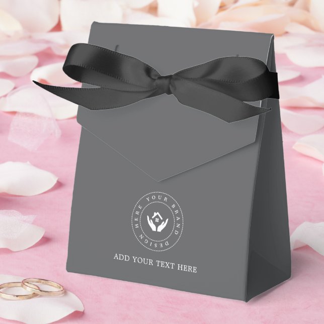 Ballotins Fournitures pour fêtes Emballage avec logo et text (Mariage)