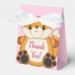 Ballotins Fox Baby shower rose