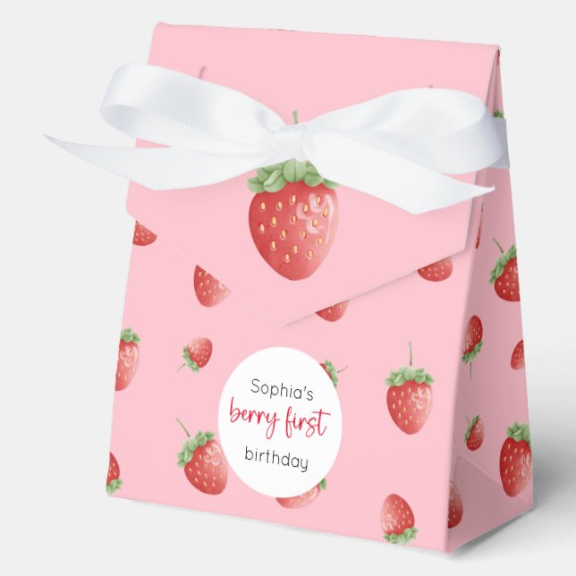 Ballotins fraise 1er anniversaire Berry 1er (Recto)