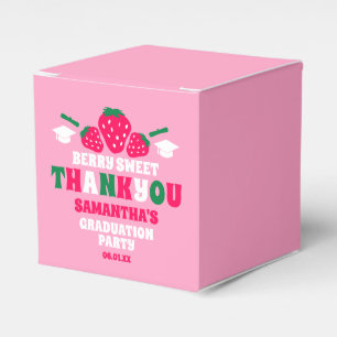 Ballotins Fraise Berry Sweet Graduation Party Merci