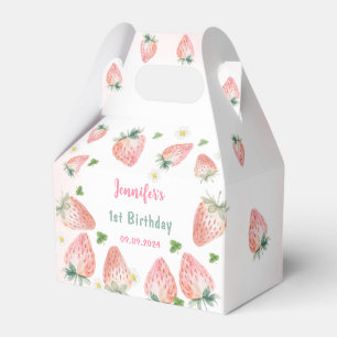 Ballotins Fraise premier anniversaire 1er