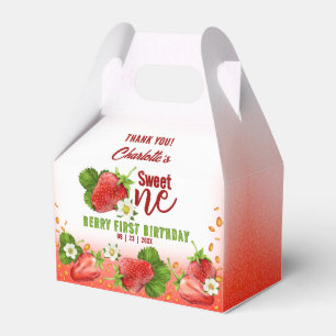 Ballotins Fraise Sweet ONE Première fête d'anniversaire