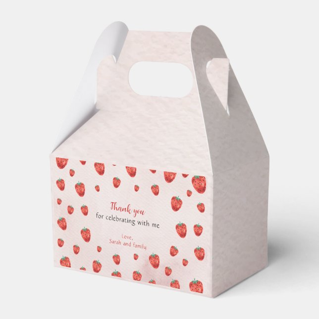 Ballotins Fraise un anniversaire (Verso)