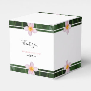 Ballotins Frangipani rose Plumeria Mariage