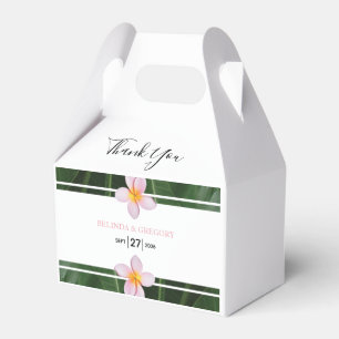 Ballotins Frangipani rose Plumeria Mariage