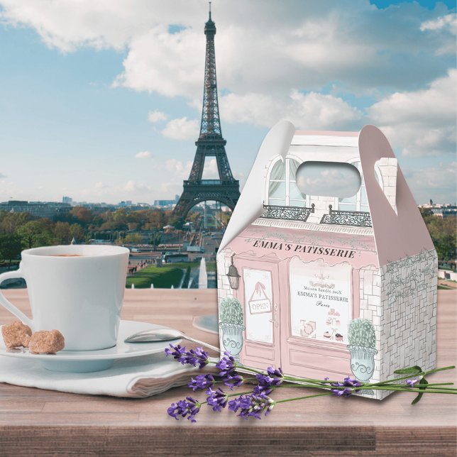 Ballotins French Bakery Café Patisserie Pink Ballotin (Créateur téléchargé)