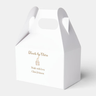 Ballotins friandises scintillantes en or boulangerie faite a