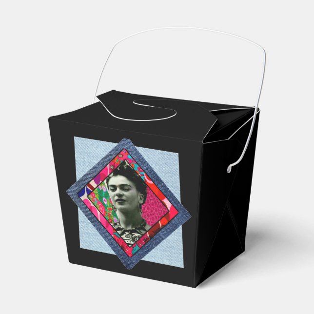 Ballotins Frida Kahlo Retro Pink Denim (Verso)
