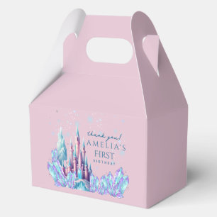 Ballotins Frozen 1er Anniversaire Carte Château Premier Anni