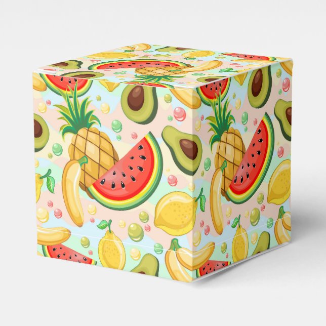 Ballotins Fruits d'été frais Motif (Verso)