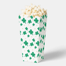 Fun et fantaisie 4 feuilles de trèfle Popcorn