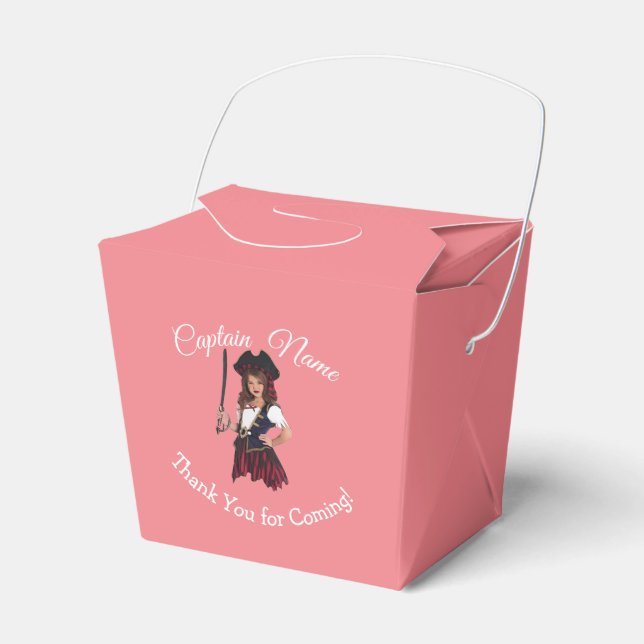 Ballotins Fun Rose Girl Pirate Ballotin (Verso)