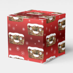 Ballotins Funky Noël Fruitcake Motif Rouge