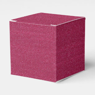 Ballotins Fushia / Parties scintillant Faux Rose Chaud