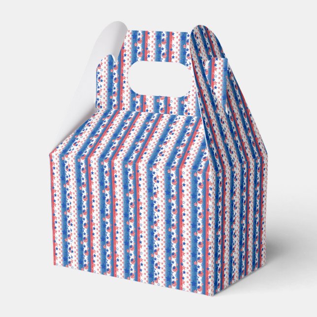 Ballotins Gable Box US Ballotin patriotique, (Verso)