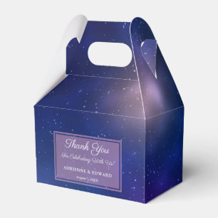 Ballotins Galaxy Bleu Foncé Et Violet Mariage De Nuit Starry