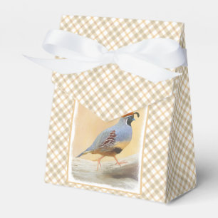 Ballotins Gambrel's Quail Painting Original Bird Art