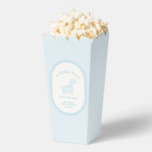 Ballotins Garçon Pastel Bleu Dinosaure Popcorn Baby Shower