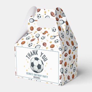 Ballotins Garçons Anniversaire de enfant sportif de football