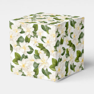 Ballotins Gardenia Floral Favor Boîte de traitement