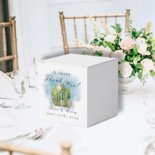 Ballotins Gazebo élégant fleurs Mariage colombes Merci