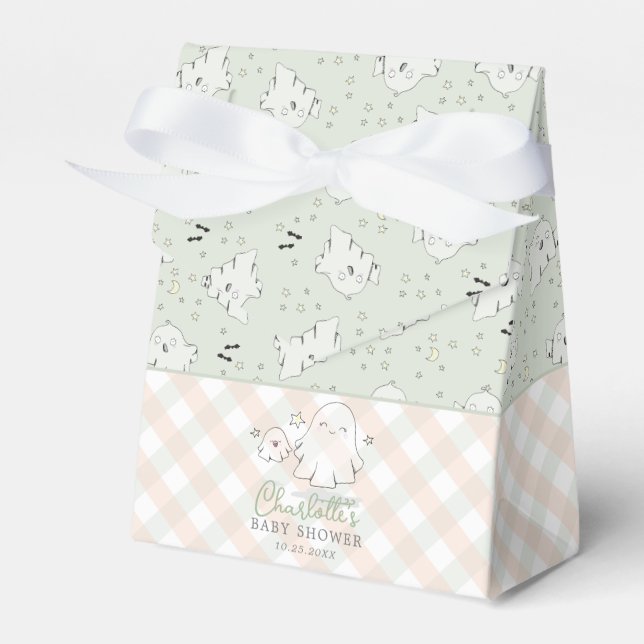 Ballotins Genre Neutre Vert Maman & Baby Baby shower Fantôme (Verso)