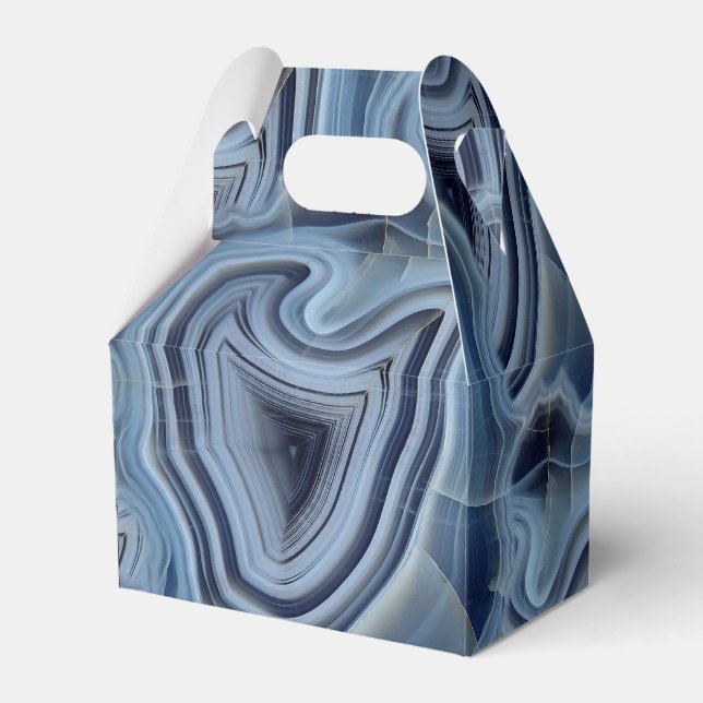 Ballotins Géode d'Agate Smoky Bleu (Verso)