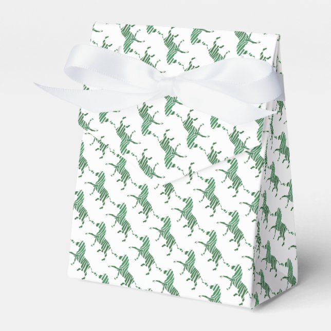 Ballotins Girafe Rose Clair et Silhouette Noire (Verso)