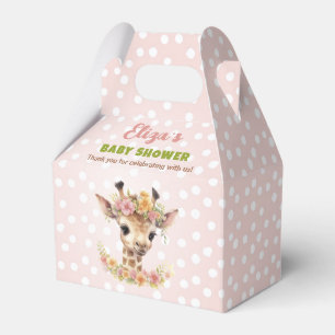 Ballotins Giraffe Baby Girl Douche Wild One Girly Safari