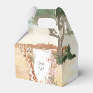 Ballotins Giraffe d'aquarelle en Merci de Savannah africaine