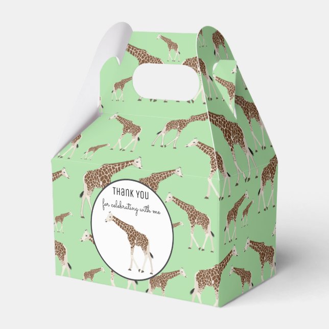 Ballotins Giraffe Jungle Safari animal (Verso)