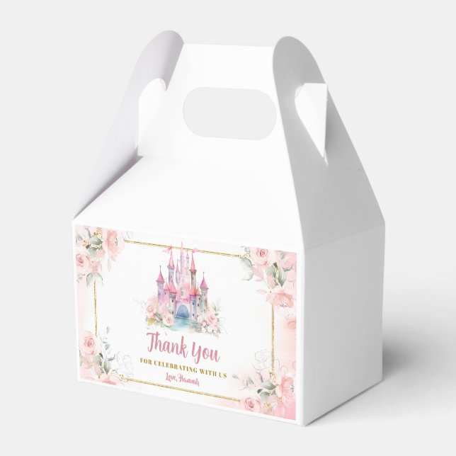 Ballotins Girl Princess Royal Castle Cinquième anniversaire (Verso)