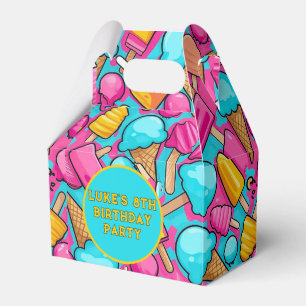 BALLOTINS " GLACE CRÈME ET POPSICLES PAPIER PLAQUES "