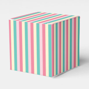 Ballotins Glaces rayées pastel pour une fête glacée