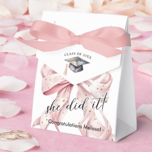 Ballotins Glamor Rosegold Bow Graduation