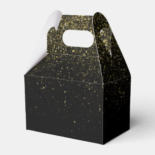 Ballotins Glitter l'or sur le noir