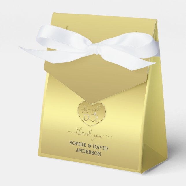 Ballotins Gold 50e anniversaire de Mariage Nous faisons touj (Verso)