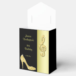 Ballotins Gold Stiletto & Treble Cleft Anniversaire