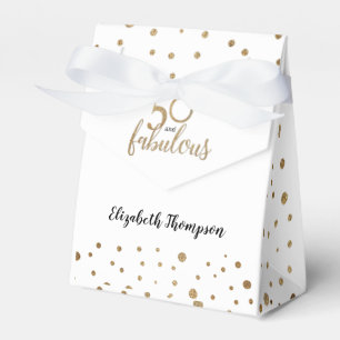 Ballotins Golden 50 et fabuleux Fête d'anniversaire personna