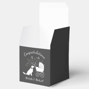 Ballotins Golden Retriever Baby shower chien genre neutre