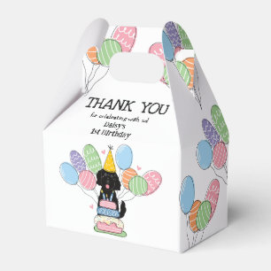 Ballotins Goldendoodle Chien Anniversaire Merci Ballotin